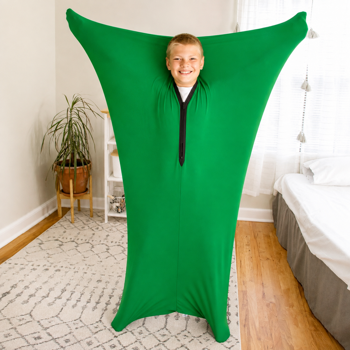 Sensory Body Sock for Kids – Breathable Lycra Deep Pressure Sock for Autism & Calming Sensory Input